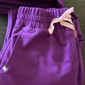 Figs Zamora high waisted Joggers in magic purple (limited edition color)
